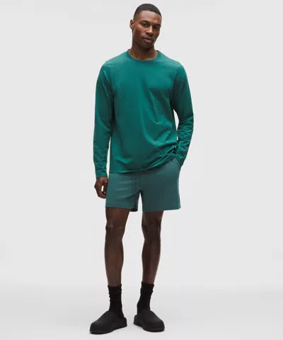 Lululemon Soft Jersey Short 5" In Green