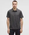 Lululemon Soft Jersey Short-sleeve Polo Shirt In Gray