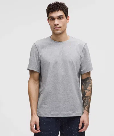 Lululemon Soft Jersey Short-sleeve Shirt In Gray