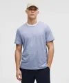Lululemon Soft Jersey Short-sleeve Shirt In Blue