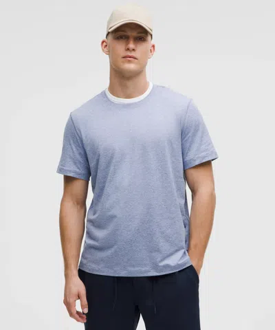 Lululemon Soft Jersey Short-sleeve Shirt In Blue
