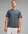 Lululemon Soft Jersey Short-sleeve Shirt In Gray