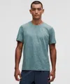 Lululemon Soft Jersey Short-sleeve Shirt In Blue
