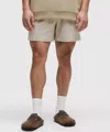 Lululemon Soft Jersey Short 5" In Neutral