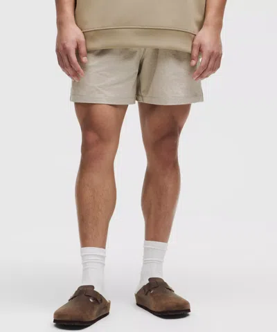 Lululemon Soft Jersey Short 5" In Neutral