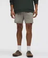 Lululemon Soft Jersey Short 5" In Gray