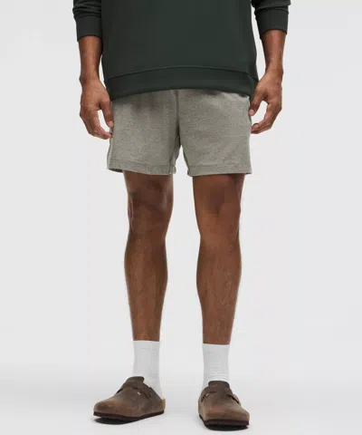 Lululemon Soft Jersey Short 5" In Gray