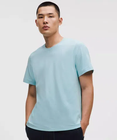 Lululemon Soft Jersey Short-sleeve Shirt In Blue