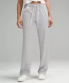 Lululemon Soft Jersey Straight-leg Mid-rise Pants Short In Multi