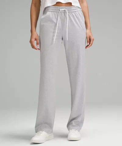 Lululemon Soft Jersey Straight-leg Mid-rise Pants Short