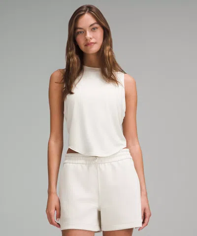 Lululemon Soft-knit Crewneck Cropped Tank Top