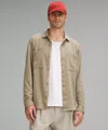 Lululemon Soft Knit Overshirt In Brown