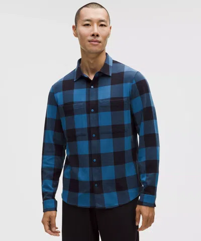 Lululemon Soft Knit Overshirt In Blue