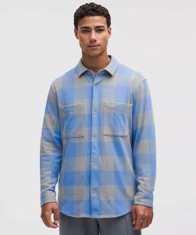 Lululemon Soft Knit Overshirt In Blue