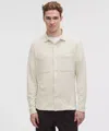 Lululemon Relaxed-fit Long-sleeve Button-up In White