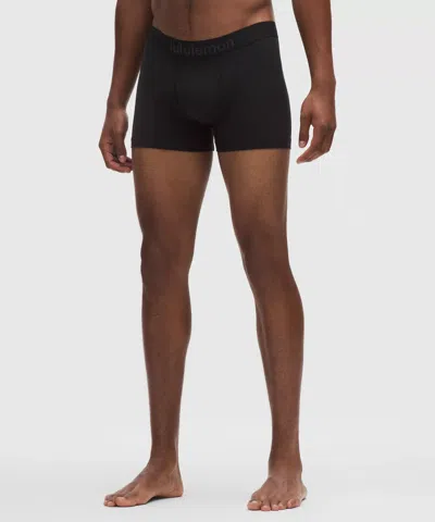 Lululemon Soft Stretch Active Boxer Brief 3" In Black