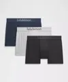 Lululemon Soft Stretch Active Boxer Brief 3" In Multi