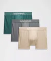 Lululemon Soft Stretch Active Boxer Brief 3" In Multi