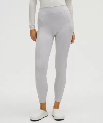 Lululemon Softy Suedey High-rise Leggings 25" In Gray