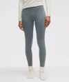 Lululemon Softy Suedey High-rise Leggings 28" In Blue