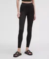 Lululemon Softy Suedey High-rise Leggings 28" In Black