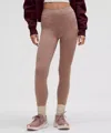 Lululemon Softy Suedey High-rise Leggings 28" In Neutral