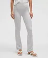 Lululemon Soft Sueded Split-hem High-rise Mini-flare Pants Regular In White