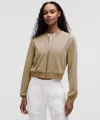 Lululemon Softstreme Bomber Jacket