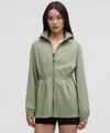 Lululemon Softstreme Cinch-waist Full-zip Jacket