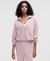Lululemon Softstreme Full-zip Hoodie In Pink
