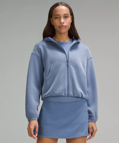 Lululemon Softstreme Full-zip Hoodie In Blue