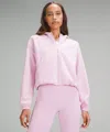 Lululemon Softstreme Full-zip Hoodie In Pink