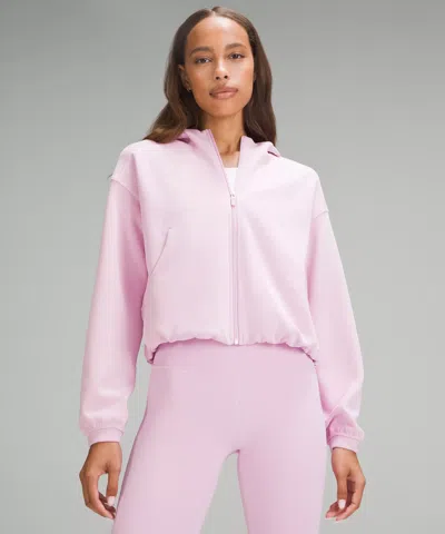 Lululemon Softstreme Full-zip Hoodie In Pink