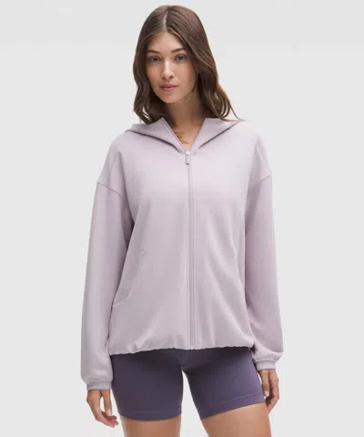 Lululemon Softstreme Full-zip Hoodie In Purple