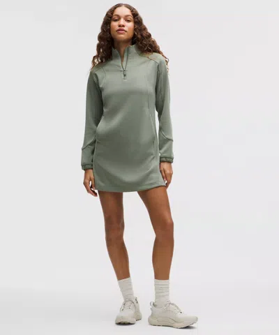 Lululemon Softstreme Half-zip Mini Dress