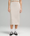 Lululemon Softstreme High-rise Midi Skirt