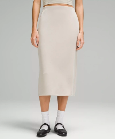 Lululemon Softstreme High-rise Midi Skirt