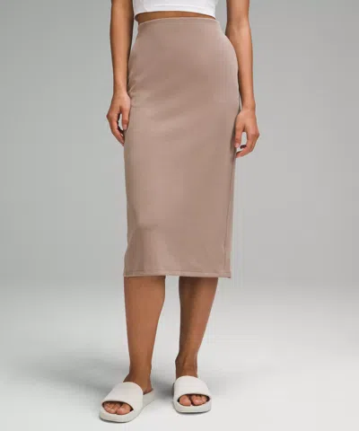 Lululemon Softstreme High-rise Midi Skirt