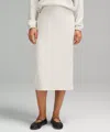 Lululemon Softstreme High-rise Midi Skirt In Neutral