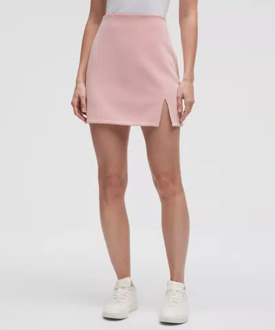 Lululemon Softstreme High-rise Mini Skirt In Pink