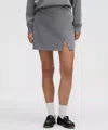 Lululemon Softstreme High-rise Mini Skirt In Gray