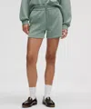 Lululemon Softstreme High-rise Shorts 4" In Green