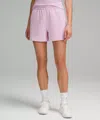 Lululemon Softstreme High-rise Shorts 4" In Pink