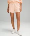 Lululemon Softstreme High-rise Shorts 4" In Pink
