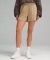 Lululemon Softstreme High-rise Short 4" In Brown