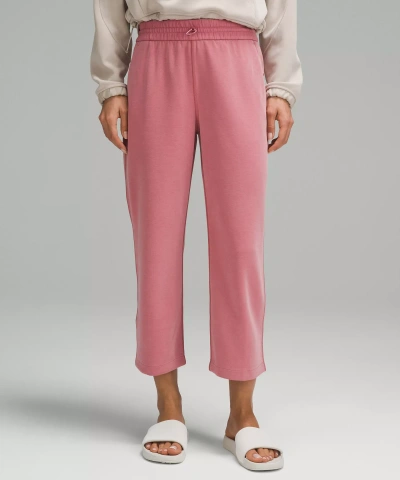 Lululemon Softstreme High-rise Straight-leg Cropped Pants