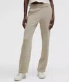 Lululemon Softstreme High-rise Straight-leg Pant In Nude