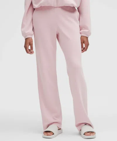 Lululemon Softstreme High-rise Straight-leg Pant In Pink