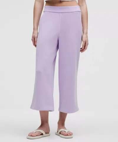 Lululemon Softstreme High-rise Wide-leg Cropped Pant