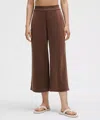 Lululemon Softstreme High-rise Wide-leg Cropped Pants
